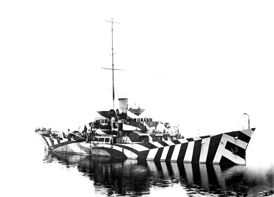 PATTERNITY x Imperial War Museum, Dazzle Boat