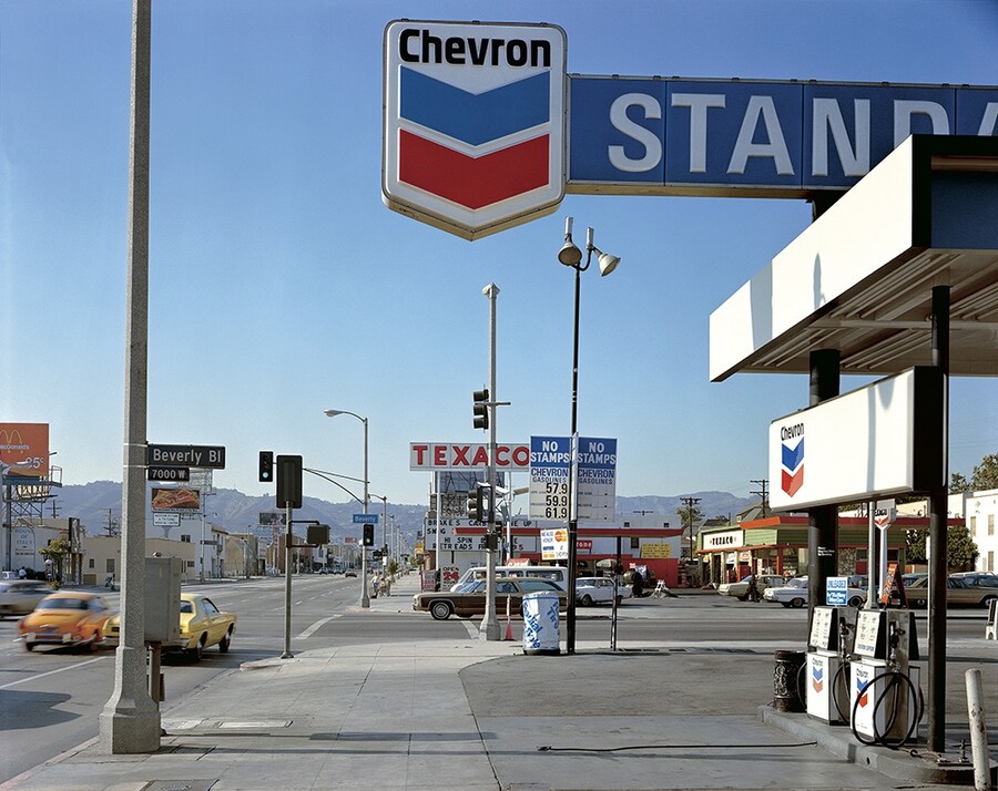 Stephen Shore, Beverly Boulevard and La Brea Avenue, Los Ang