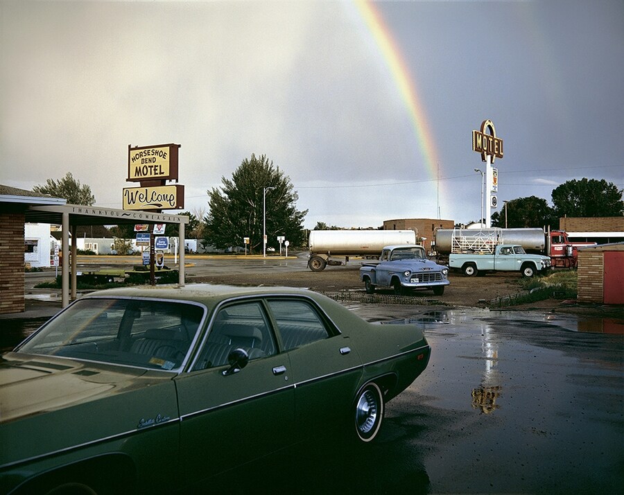 Stephen Shore, Horseshoe Bend Motel, Lovell, Wyoming, July 1