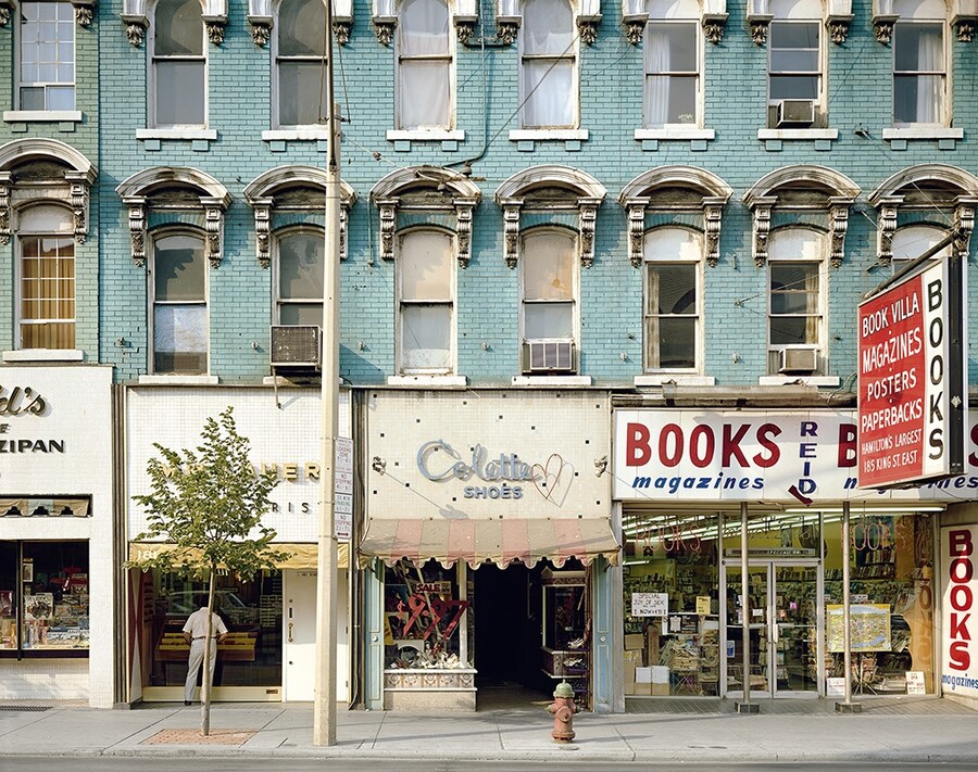 Stephen Shore, King Street, Hamilton, Ontario, August 9, 197