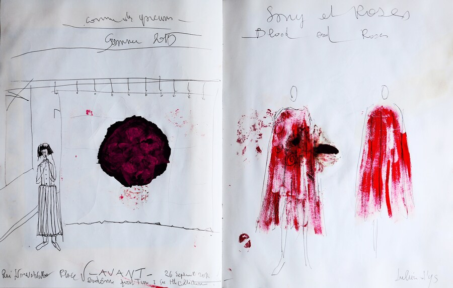 Julien d&#39;Ys&#39;s S/S15 scrapbook