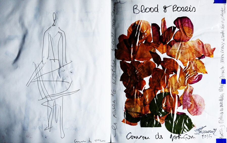 Julien d&#39;Ys&#39;s S/S15 scrapbook