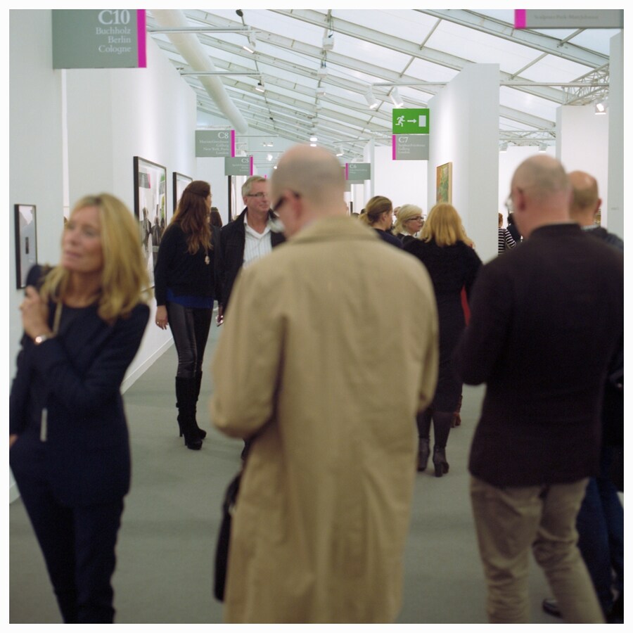 People at Frieze 2014