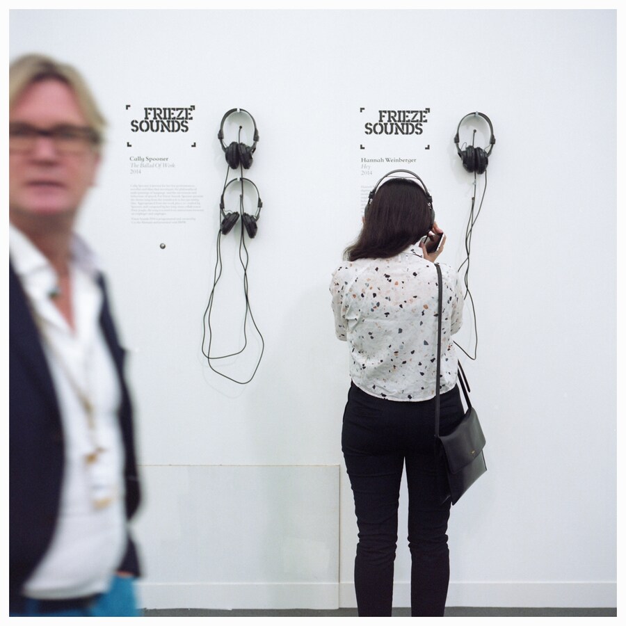 People at Frieze 2014