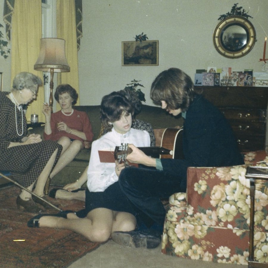 Nick Drake and his sister Gabrielle