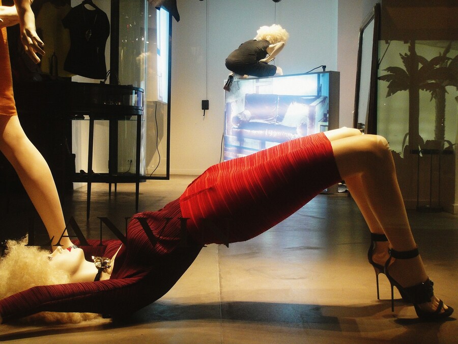 May 2011 window display, photography by Katy Reiss