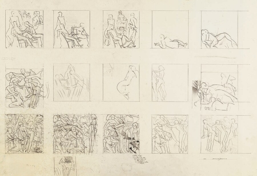 Allen Jones RA, Encounter, 1984