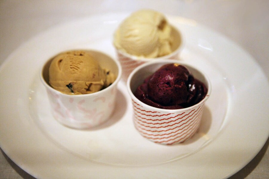 Homemade ice cream