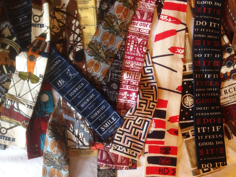 Simon Foxton&#39;s Rooster tie collection