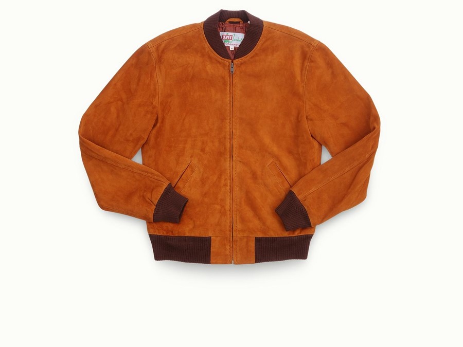Levi&#39;s Vintage 1960&#39;s Suede Bomber Jacket