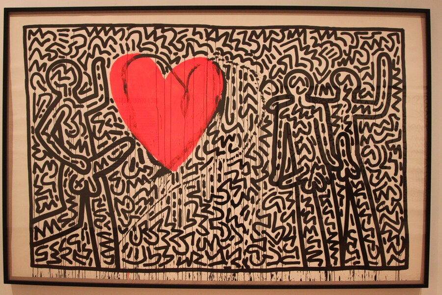 Untitled by Keith Haring, 1982