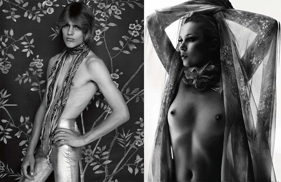 Left: Another Man issue 13, 2011; Right: Kate Moss: Another 
