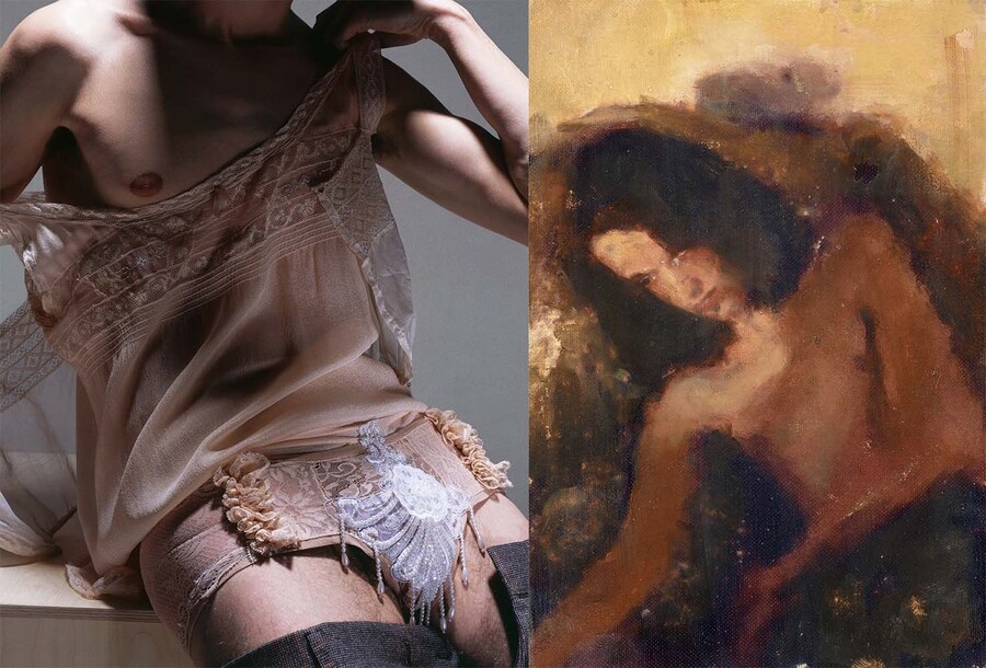 Left: Another Man issue 5, 2007; Right: Another Man issue 8,