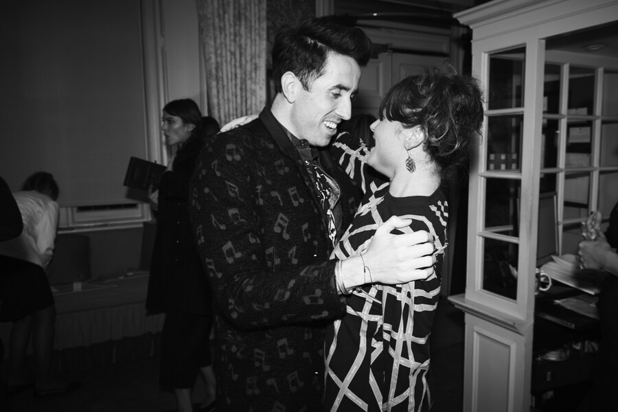 Nick Grimshaw and Jaime Winstone