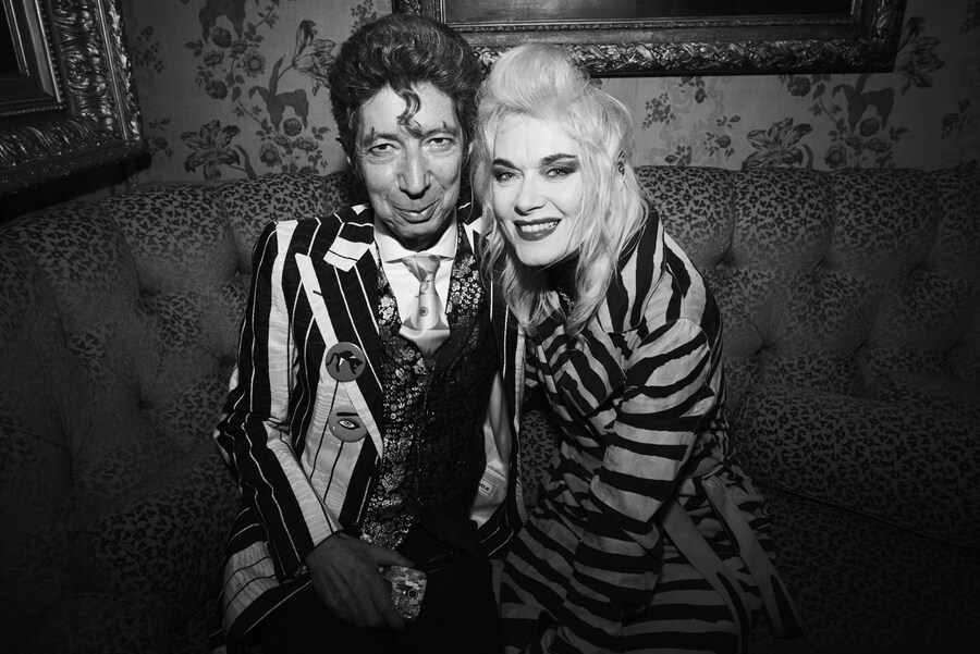 Duggie Fields and Pam Hogg