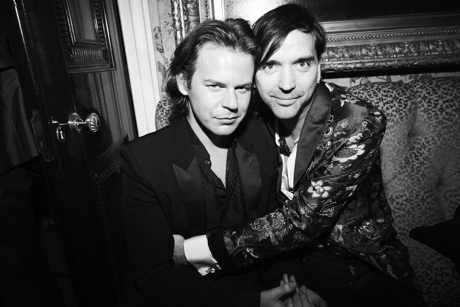 Christopher Kane and Alister Mackie