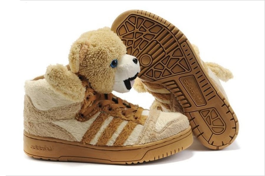 Adidas Originals x Jeremy Scott Teddy Bear Trainers, 2011