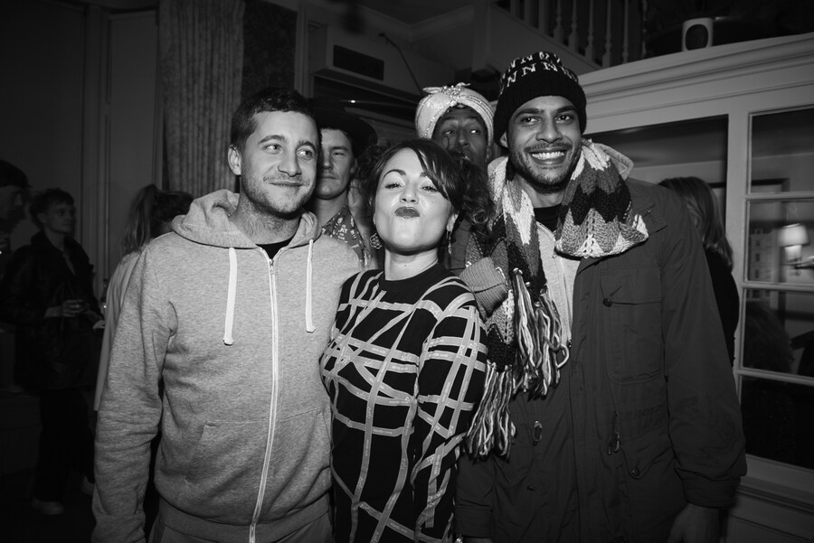 Tyrone Wood and Jaime Winstone