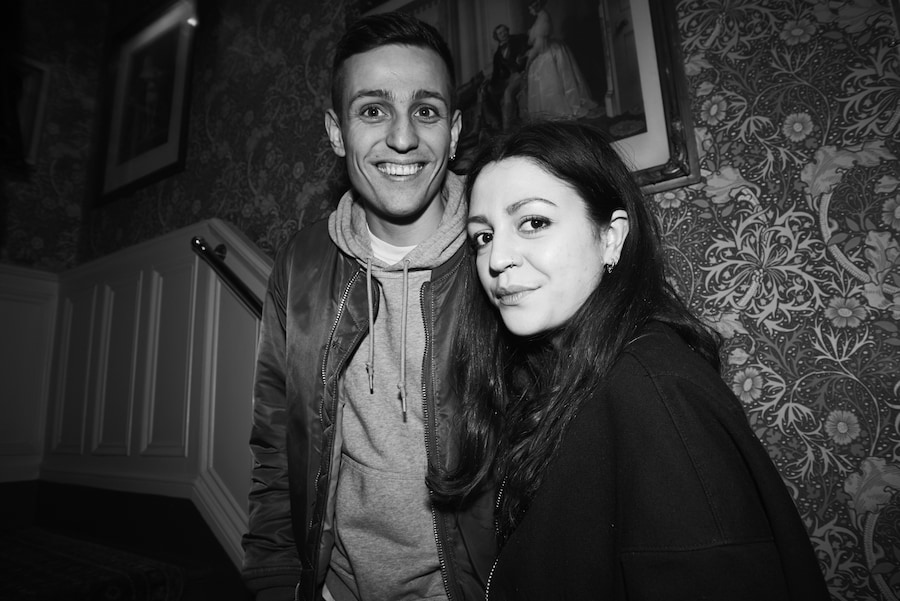 Louis Simonon and Holly Clelford