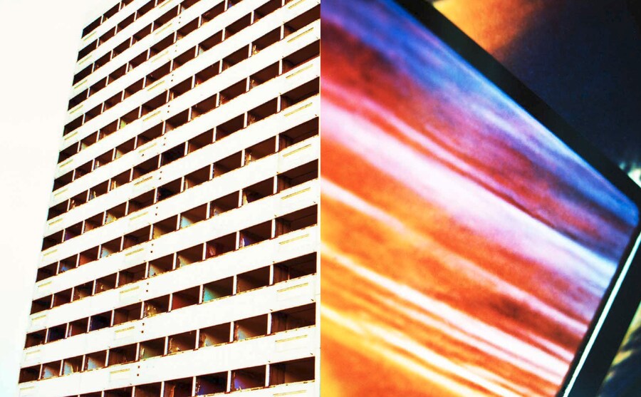 Shelter II Prismatic Block, 2012; Distorquere V, 2013