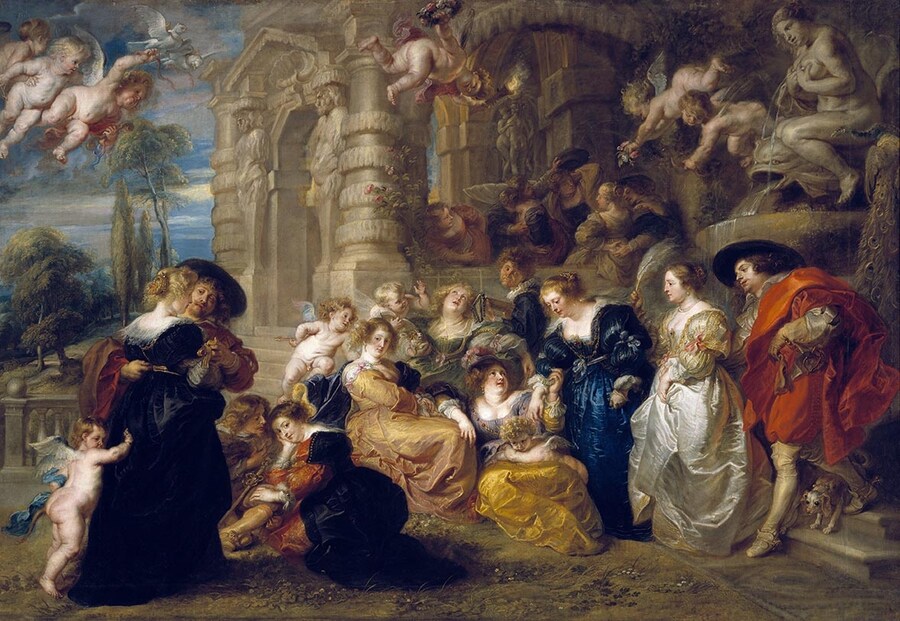 Peter Paul Rubens, The Garden of Love, c. 1633