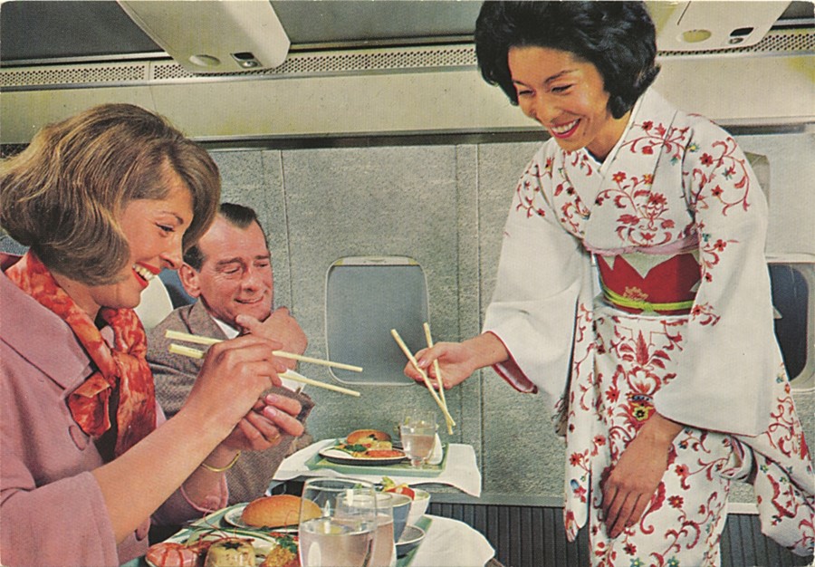 Flying postcard, 1960-90