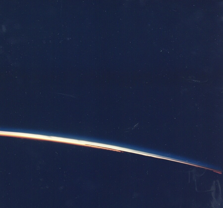 Ed White’s personal photograph of the Gemini 4 mission, June