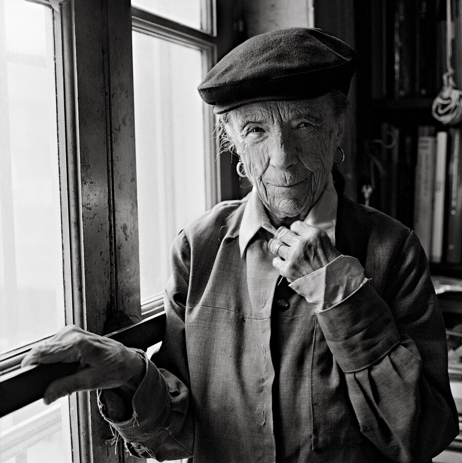 Louise Bourgeois in New York City, 1998 