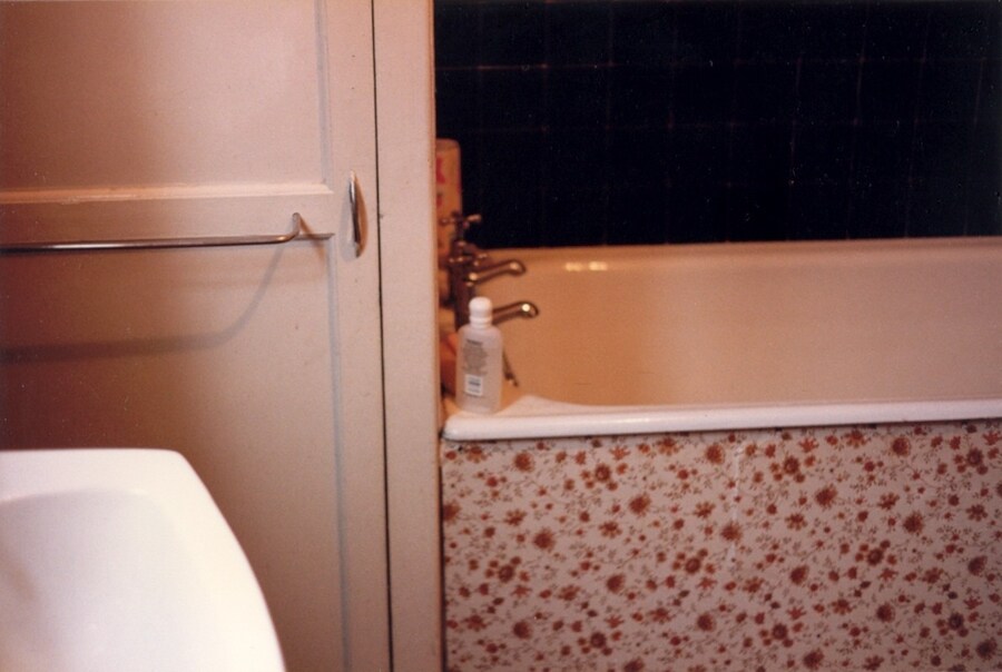 Bathroom at 77 Barton Street, 1987