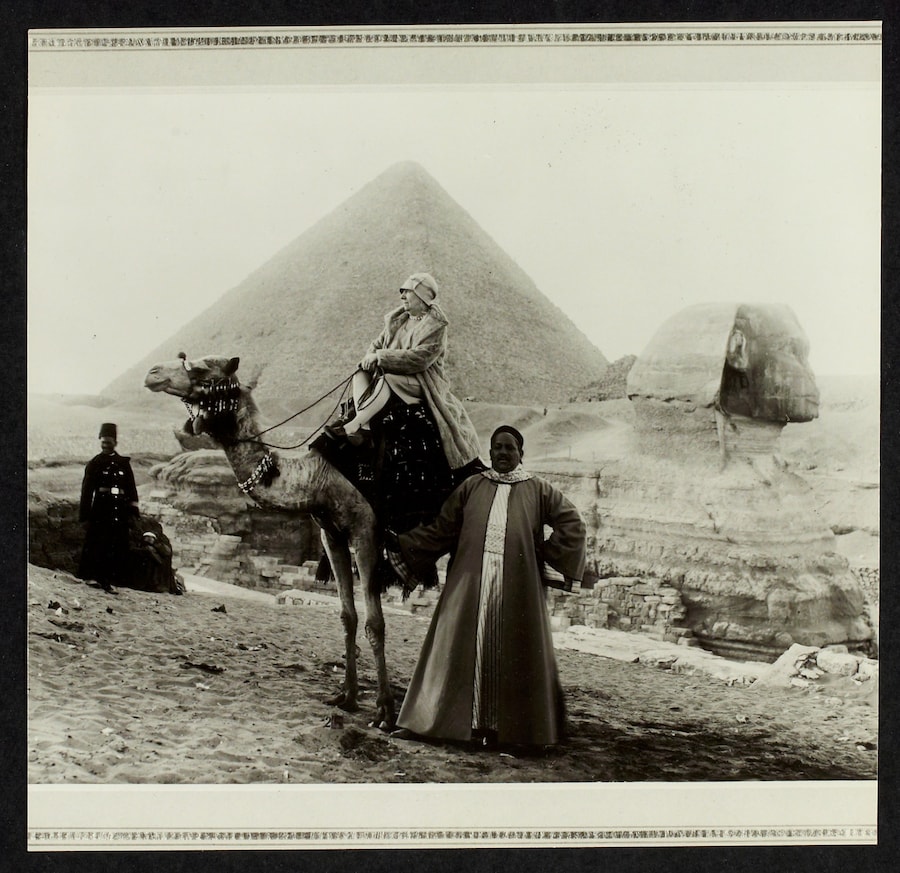 Jeanne Lanvin in Egypt