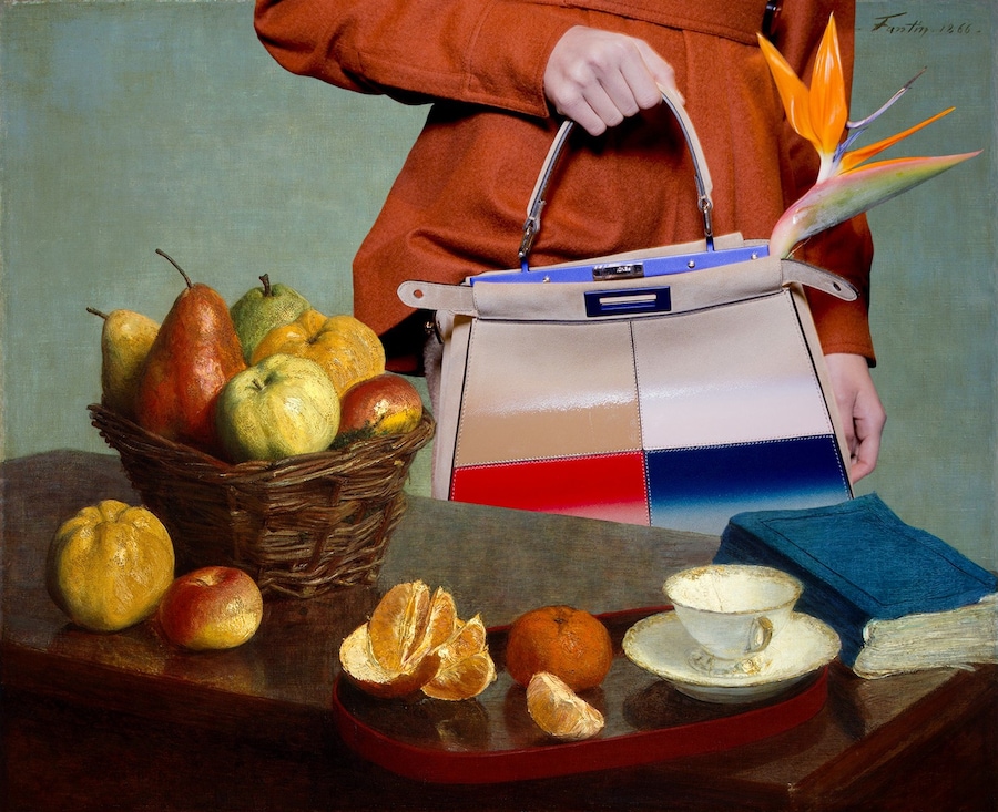 Fendi A/W15 x Henri Fantin-Latour