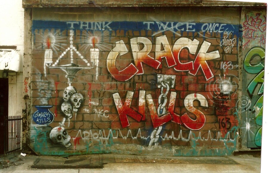 Jamel Shabazz, Crack Kills, Lower East Side, 1985