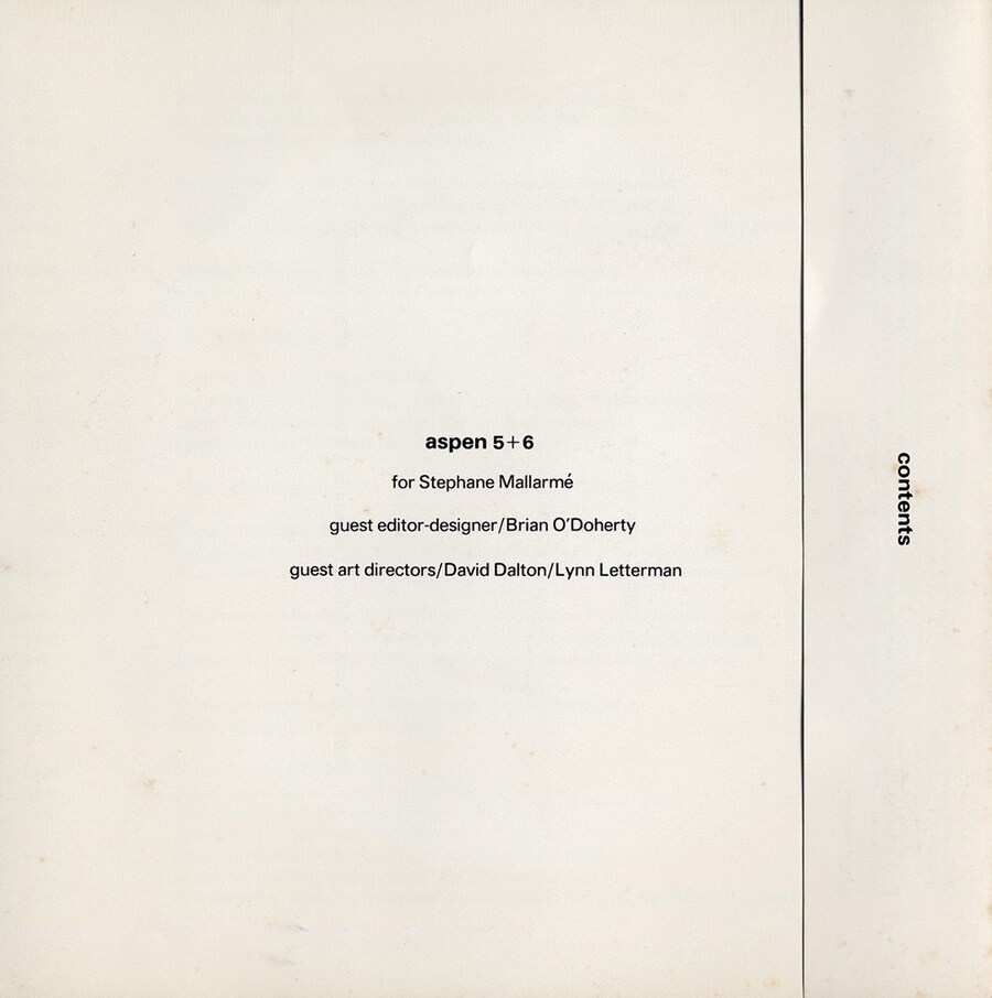 Aspen 5+6, 1967