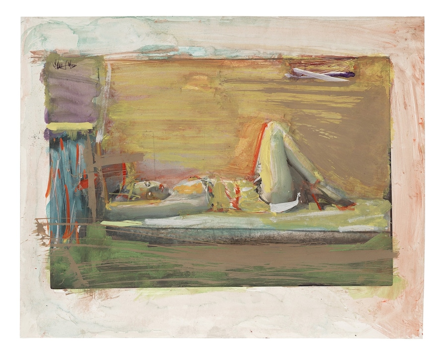 Saul Leiter, Painted Nude