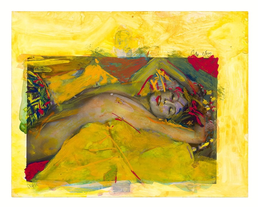 Saul Leiter, Painted Nude