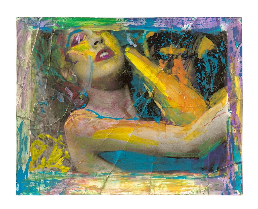 Saul Leiter, Painted Nude