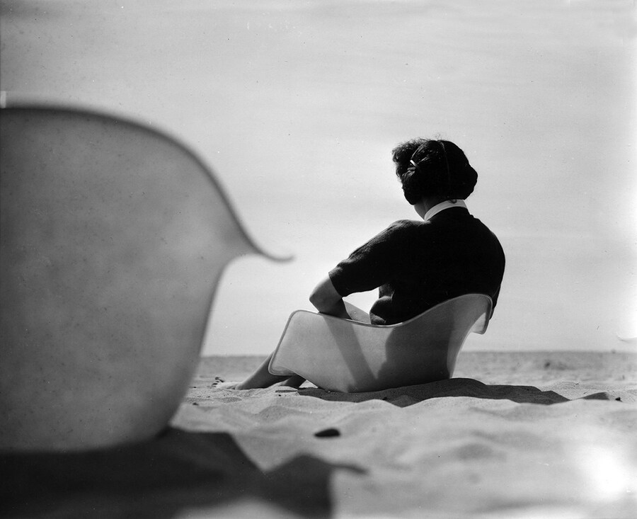 An Eames Office staff member 