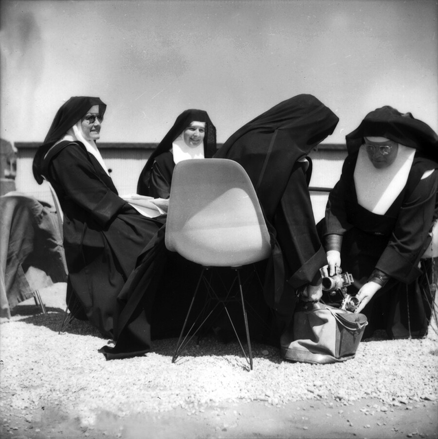 A group of Immaculate Heart College 