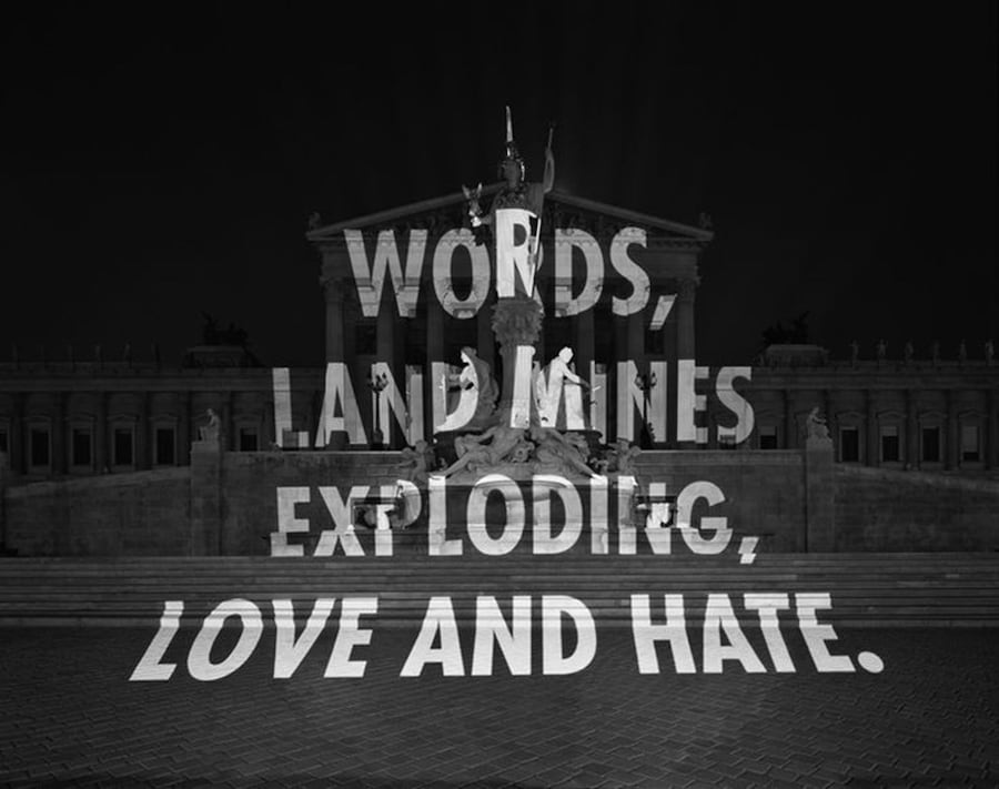 Truism, 2006, by Jenny Holzer