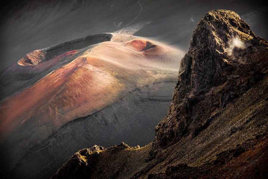 Haleakala on Mau’i, Hawai’i