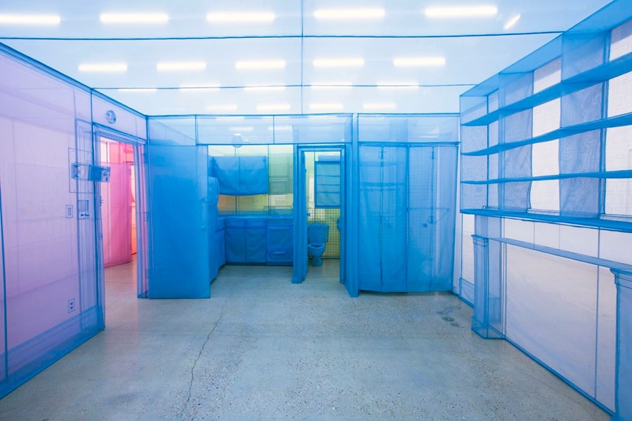 Do Ho Suh, apartment A, corridors and staircases, 