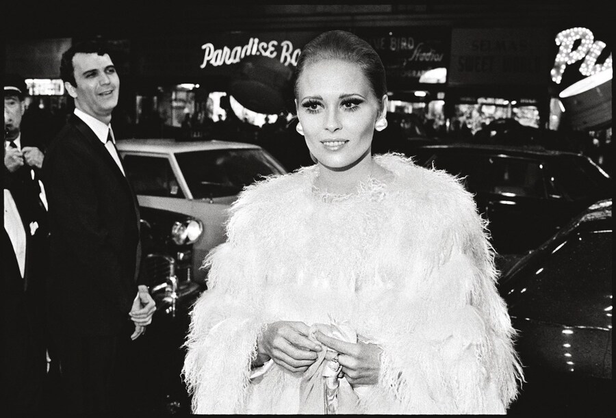 Faye Dunaway, opening night of Camelot, NYC. &#39;68