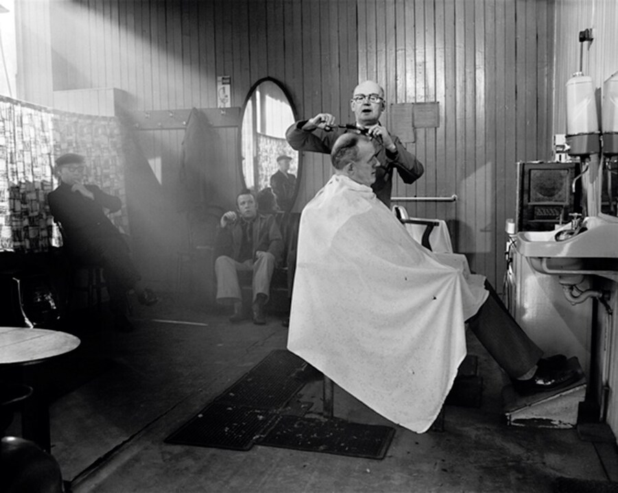 03 WH Douglas, Gents&#39; Hairdresser, 1974, Byker, Si