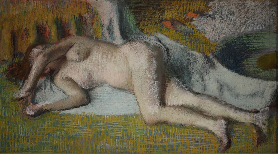 17_edgar_degas_apres_le_bain_femme_nue_chouchee