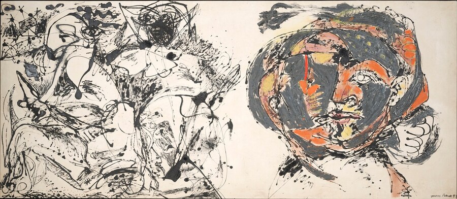 Jackson Pollock - Portrait and a Dream 1953
