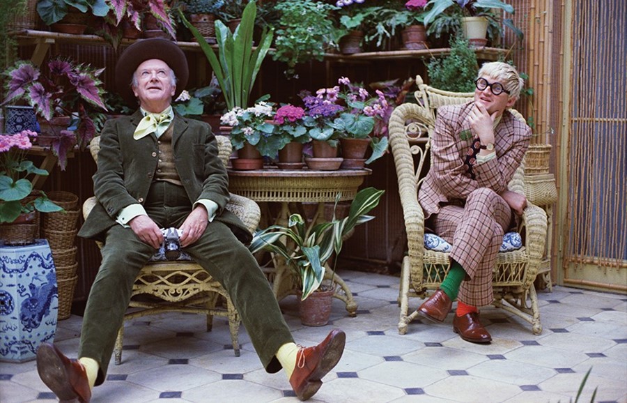 David Hockney and Cecil Beaton, &#169; Peter Schlesinger
