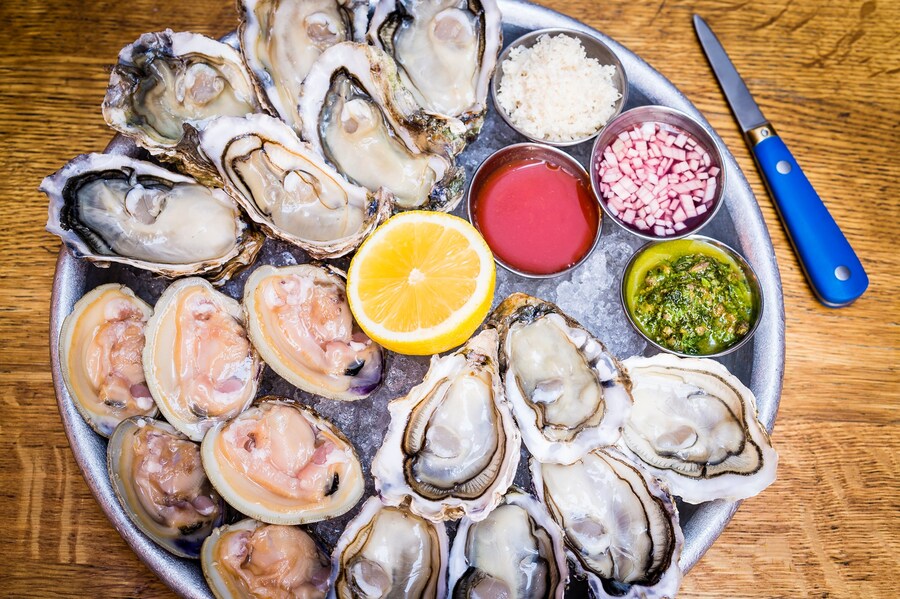 The Richmond, Oyster &amp; clam platter