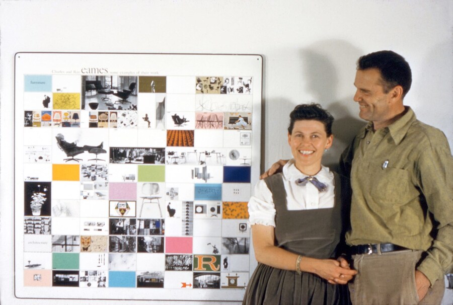 2. The World of Charles and Ray Eames. The couple 
