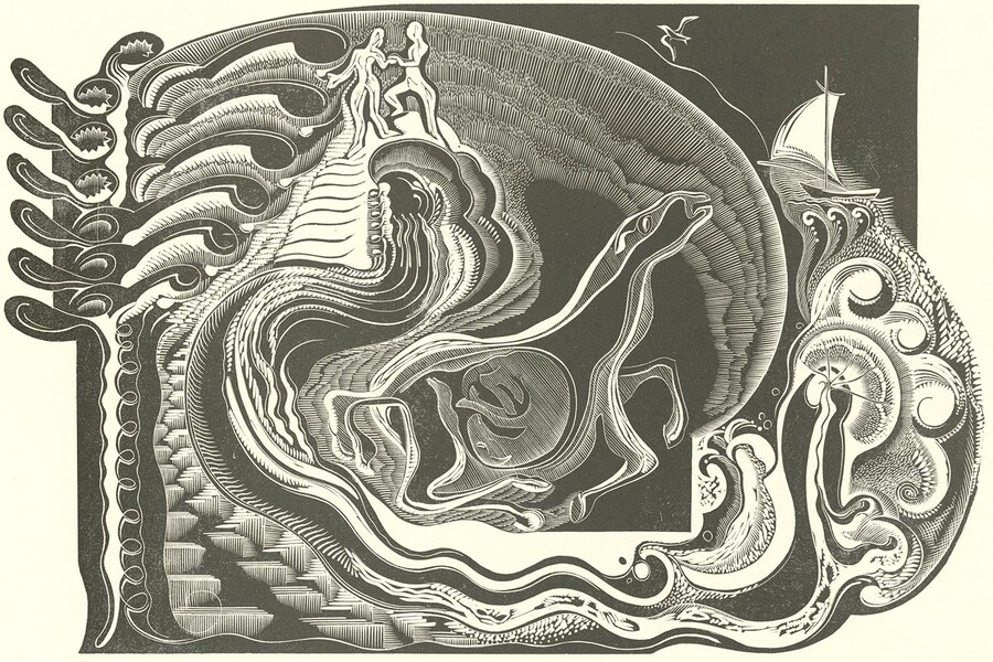 Gertrude-Hermes,-The-Thames-near-its-Source,-1933,