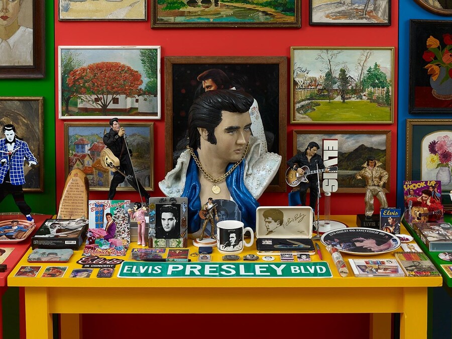 Peter-Blake,-Elvis-Shrine-Portraits,-Landscapes-or